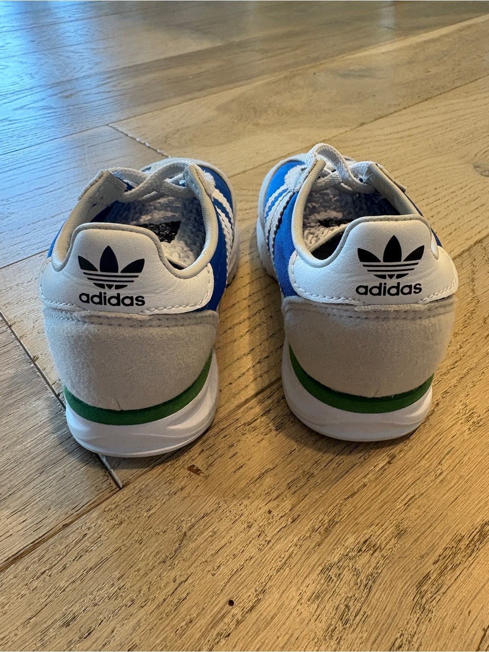 adidas SL 72 Toddler Sneakers – Blue/White – Size 7K - Picture 4 of 5
